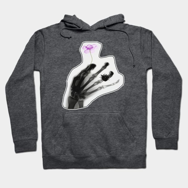 A Giving Hand Hoodie by quingemscreations